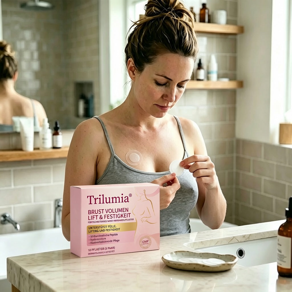 Trilumia® ✨Advanced Nano-Microneedle-Patch für mehr Brustvolumen & Straffung 🔴