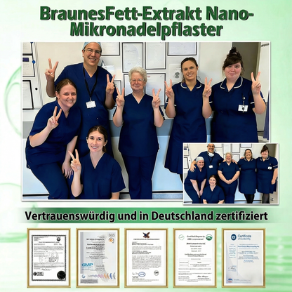 𝑶𝒇𝒇𝒊𝒛𝒊𝒆𝒍𝒆𝒓 𝑺𝒉𝒐𝒑 | ✨𝐇𝐞𝐚𝐥𝐫𝐢𝐳𝐞® Braunes Fett-Extrakt-Nanomikronadel-Patch (𝙀𝙞𝙣𝙢𝙖𝙡 𝙚𝙞𝙣𝙢𝙖𝙡 𝙩𝙖𝙜 𝙖𝙢 𝙏𝙖𝙜, 𝙨𝙞𝙘𝙝𝙩𝙚 𝙑𝙚𝙧𝙖𝙣𝙙𝙚𝙧𝙪𝙣𝙜𝙚𝙣 𝙣𝙖𝙘𝙝 7 𝙏𝙖𝙜𝙚𝙣)🐦‍🔥