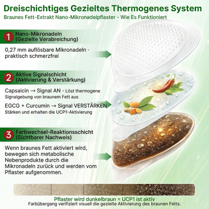 𝑶𝒇𝒇𝒊𝒛𝒊𝒆𝒍𝒆𝒓 𝑺𝒉𝒐𝒑 | ✨𝐇𝐞𝐚𝐥𝐫𝐢𝐳𝐞® Braunes Fett-Extrakt-Nanomikronadel-Patch (𝙀𝙞𝙣𝙢𝙖𝙡 𝙚𝙞𝙣𝙢𝙖𝙡 𝙩𝙖𝙜 𝙖𝙢 𝙏𝙖𝙜, 𝙨𝙞𝙘𝙝𝙩𝙚 𝙑𝙚𝙧𝙖𝙣𝙙𝙚𝙧𝙪𝙣𝙜𝙚𝙣 𝙣𝙖𝙘𝙝 7 𝙏𝙖𝙜𝙚𝙣)🐦‍🔥