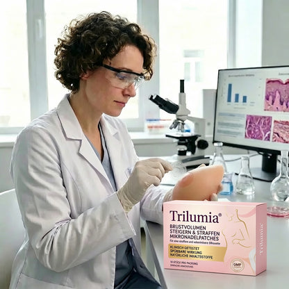 Trilumia® ✨Advanced Nano-Microneedle-Patch für mehr Brustvolumen & Straffung 🔴